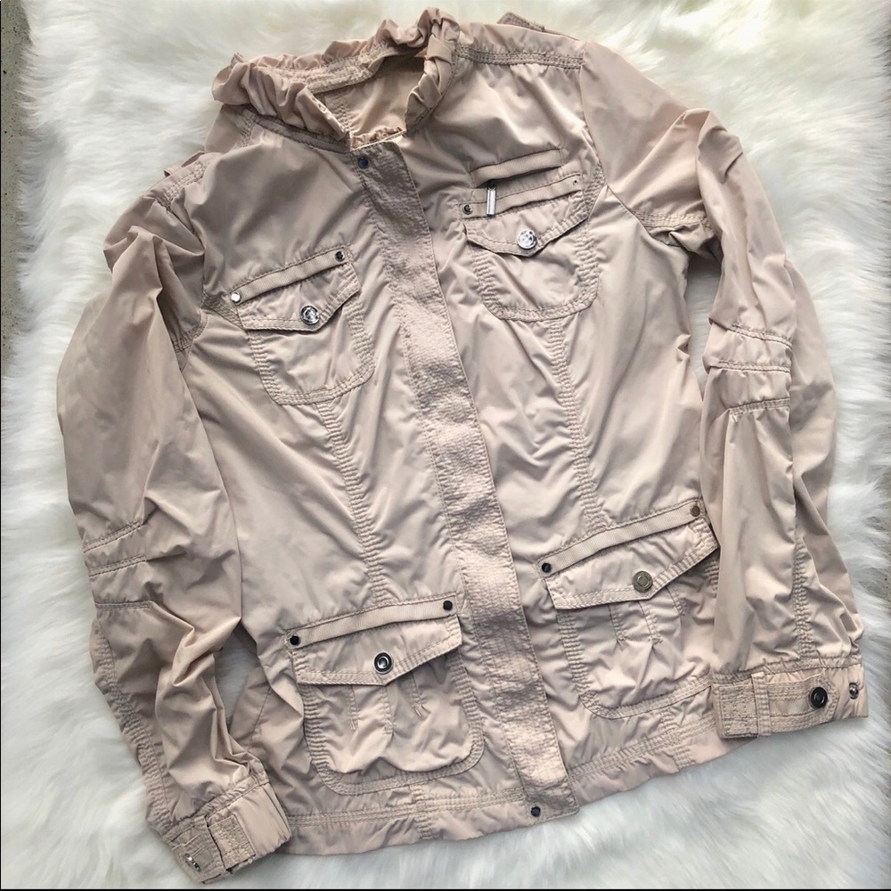 White House Black Market zippered jacket Sz 2